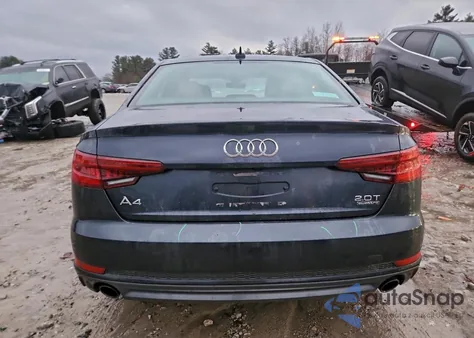 2018 Audi A4 Premium из США, поврежденный, VIN WAUDNAF47JN016586